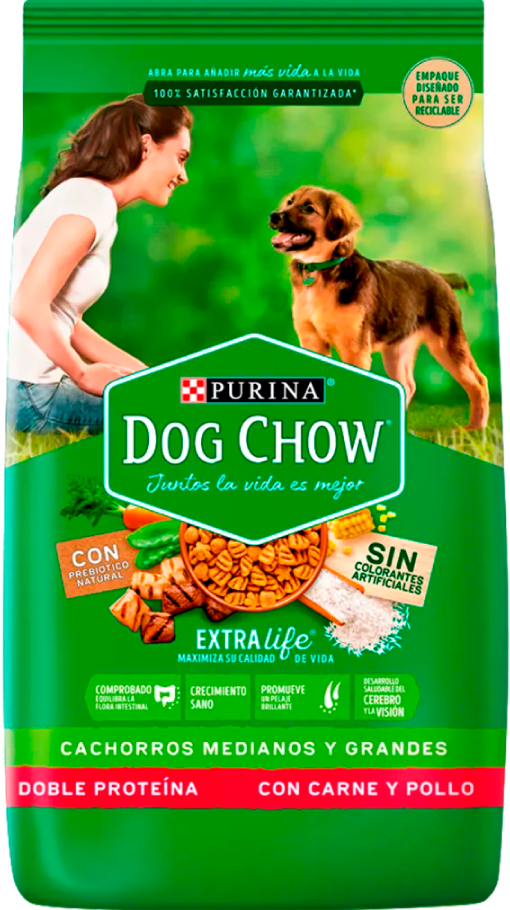 Dog Chow Cachorro Razas Medianas 21kgs
